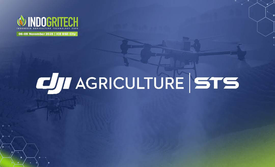 DJI Agras Hadirkan Teknologi Drone Agriculture untuk Pertanian yang Modern dan Efisien di IndoGriTech Expo 2025